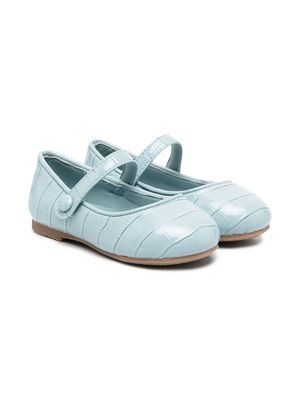 Age of Innocence Coco Croco leather shoes - Blue