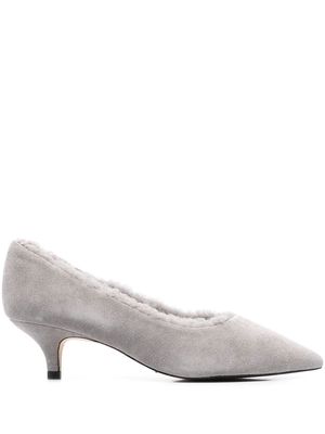 Age of Innocence Juliette 50mm pointed-toe pumps - Grey