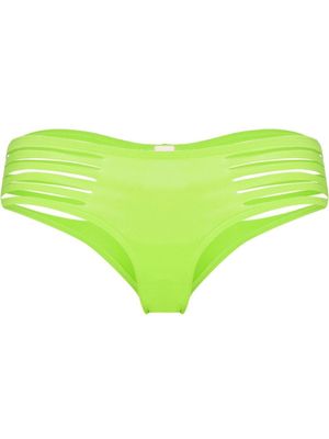 Agent Provocateur cut-out bikini bottoms - Green