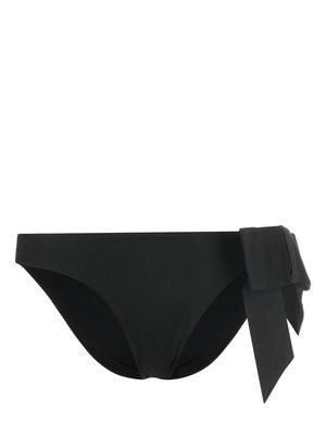 Agent Provocateur Krisry oversize bow-detail bikini bottoms - Black