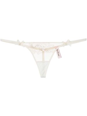 Agent Provocateur Lindie lace thong - White
