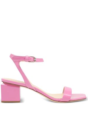 AGL Angie 60mm patent-leather sandals - Pink