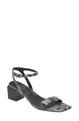 AGL Angie Ankle Strap Sandal in Menthe-Nero