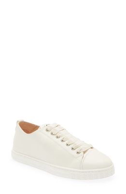 AGL Anna Leather Sneaker in Off White