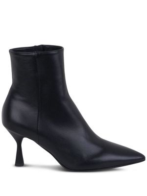 AGL Ide 80mm leather ankle boots - Black