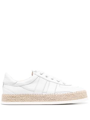 AGL lace-up low-top sneakers - White