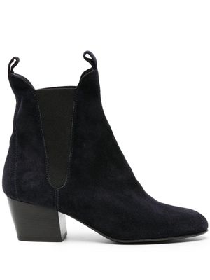 AGL Lenny 55mm ankle-length suede boots - Blue