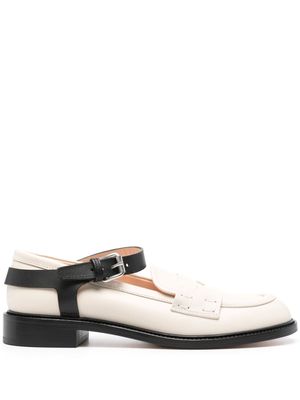 AGL Olivia leather loafers - Neutrals