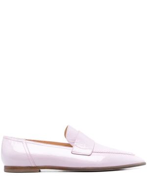 AGL pointed-toe loafers - Purple