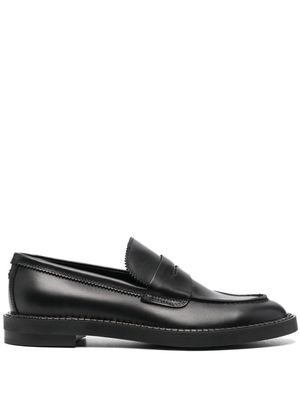 AGL Sirena leather loafers - Black
