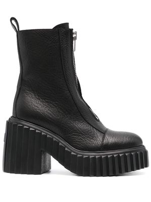 AGL Tiggy 115mm leather ankle boots - Black