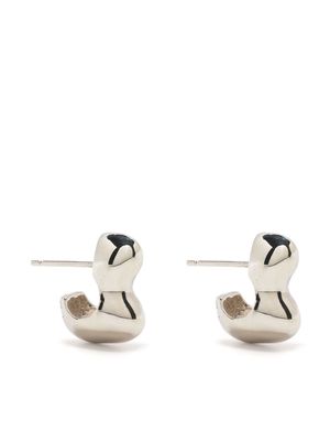 Agmes Bubble hoop earrings - Silver