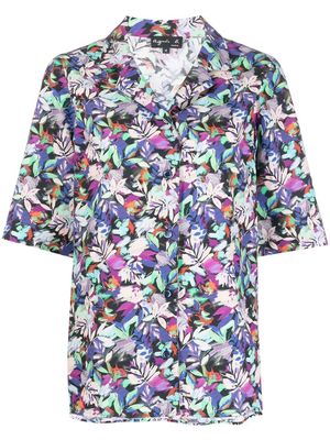 agnès b. Hawaï floral-print shirt - Multicolour