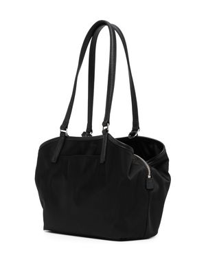 agnès b. medium zipped shoulder bag - Black