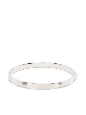 agnès b. polished circular bracelet - Silver