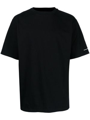 agnès b. short-sleeve cotton T-shirt - Black