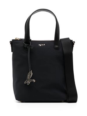 agnès b. small zipped crossbody bag - Black