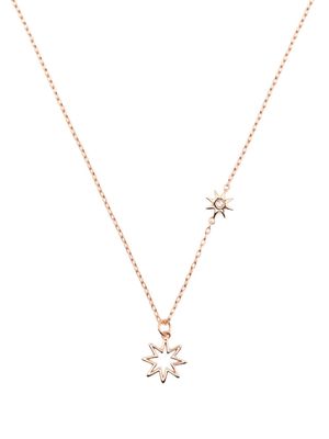 agnès b. star-pendant chain necklace - Gold