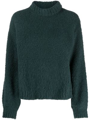 Agnona crew-neck pullover jumper - Green
