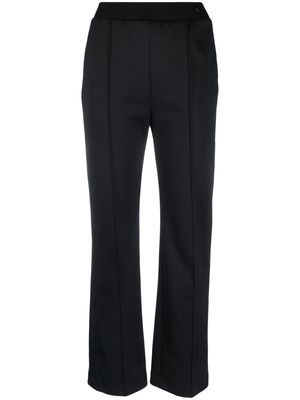 Agnona cropped tailored trousers - Black
