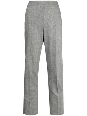 Agnona high-waisted tailored trousers - Grey