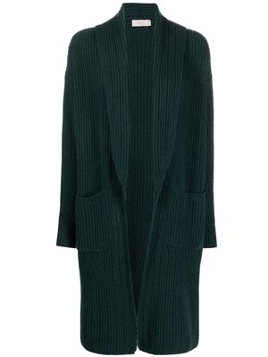 Agnona ribbed cashmere cardigan - Green