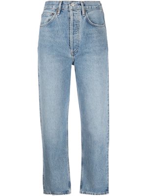 AGOLDE 90s Crop Midrise Loose Straight jeans - Blue