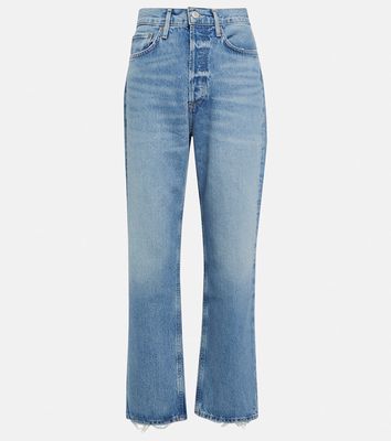 Agolde 90's mid-rise cropped straight jeans