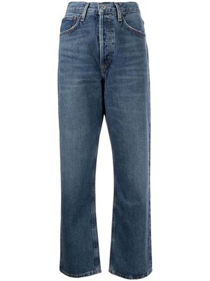 AGOLDE 90's wide-leg organic cotton jeans - Blue