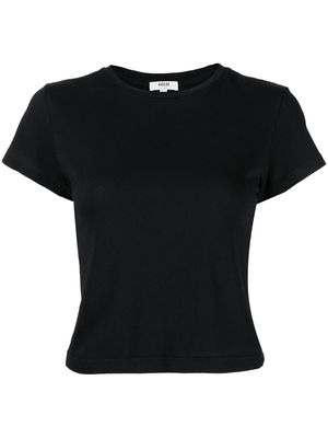 AGOLDE Adine shrunken-fit T-shirt - Black