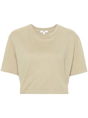 AGOLDE Anya cropped T-shirt - Green