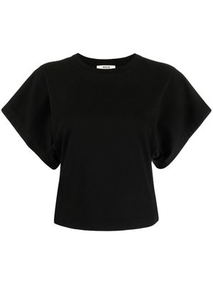 AGOLDE Britt dolman-sleeve cotton T-shirt - Black