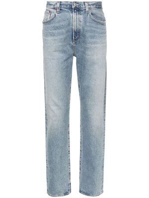 AGOLDE Curtis mid-rise tapered jeans - Blue