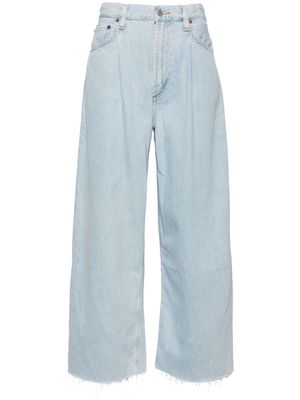 AGOLDE Dagna cropped jeans - Blue