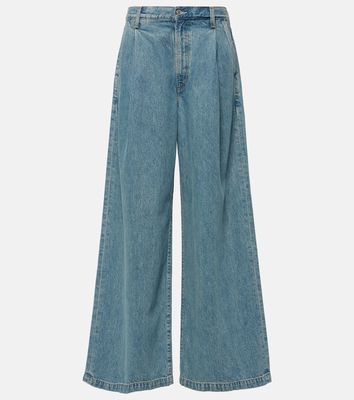 Agolde Ellis mid-rise wide-leg jeans