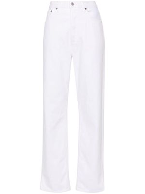 AGOLDE Fran straight-leg jeans - White