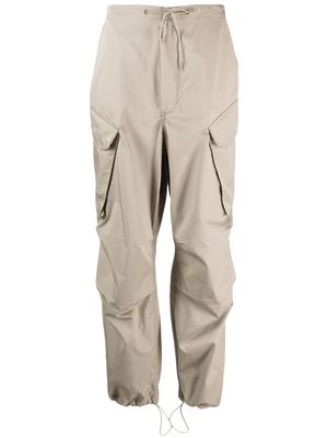 AGOLDE Ginerva cotton cargo trousers - Neutrals