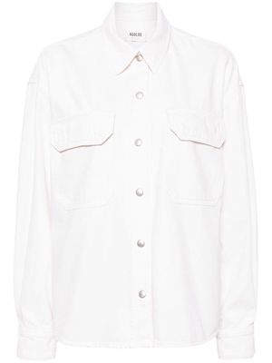AGOLDE Gwen cotton shirt - White