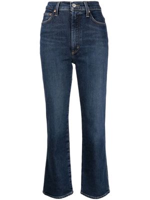 AGOLDE high-rise flared jeans - Blue