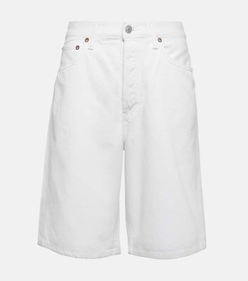 Agolde Jort low-rise denim shorts