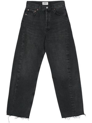 AGOLDE Luna high-rise tapered jeans - Black