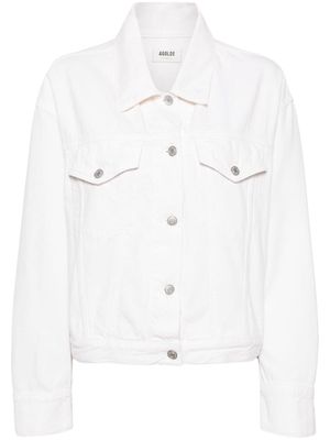 AGOLDE Martika denim jacket - White