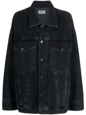 AGOLDE Martika oversized denim jacket - Black