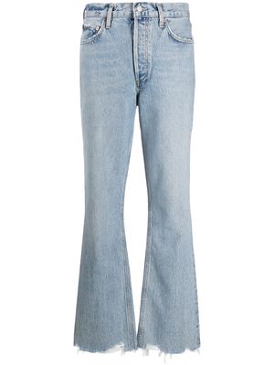 AGOLDE mid-rise bootcut jeans - Blue