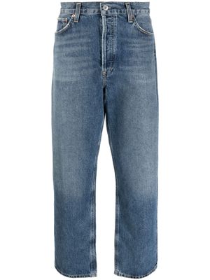 AGOLDE mid-rise straigth-leg jeans - Blue