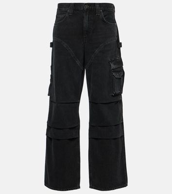 Agolde Nera mid-rise straight cargo jeans