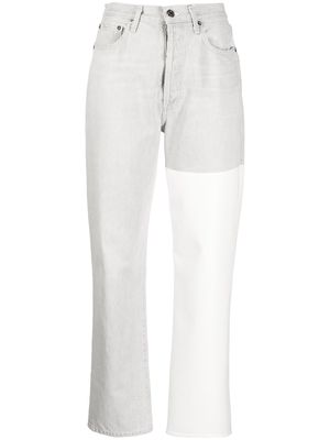 AGOLDE Pieced '90s Pinch-Waist jeans - Grey