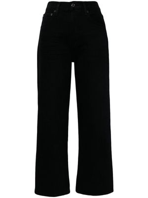 AGOLDE Ren Jean high-rise cropped jeans - Black
