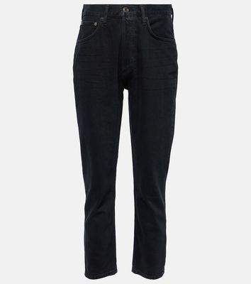 Agolde Riley Crop high-rise slim jeans