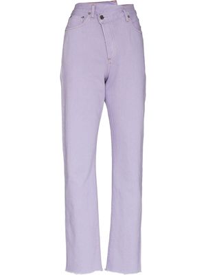 AGOLDE straight-leg jeans - Purple